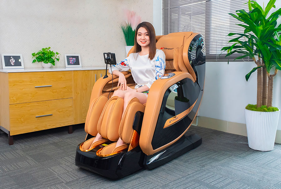 Ghế massage - Thiết bị thư giãn và chăm sóc sức khỏe hiệu quả