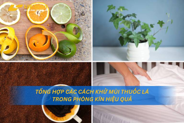 Các Cách Khử Mùi Thuốc Lá Trong Phòng Kín Hiệu Quả