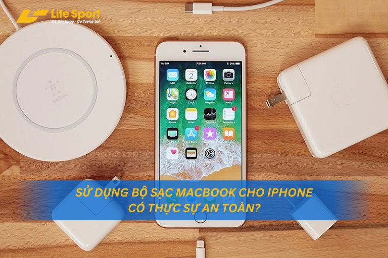Sử Dụng Bộ Sạc MacBook Cho iPhone Sử Dụng Bộ Sạc MacBook Cho iPhone