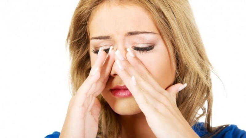 cách massage mũi trị viêm xoang