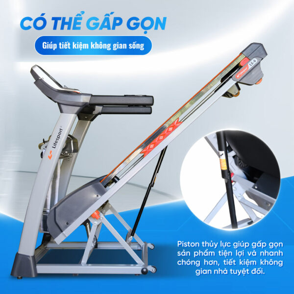 Máy Chạy Bộ Lifesport LS-6 có thể gấp gọn