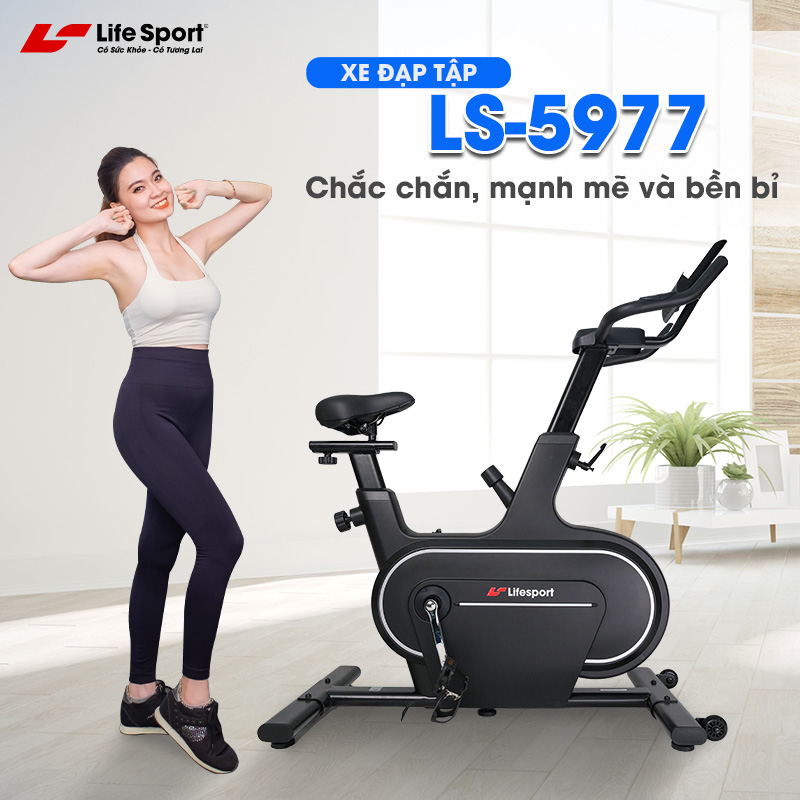 xe-dap-tap-the-duc-lifesport-ls-5977-1 Xe Đạp Tập Thể Dục Lifesport LS-5977