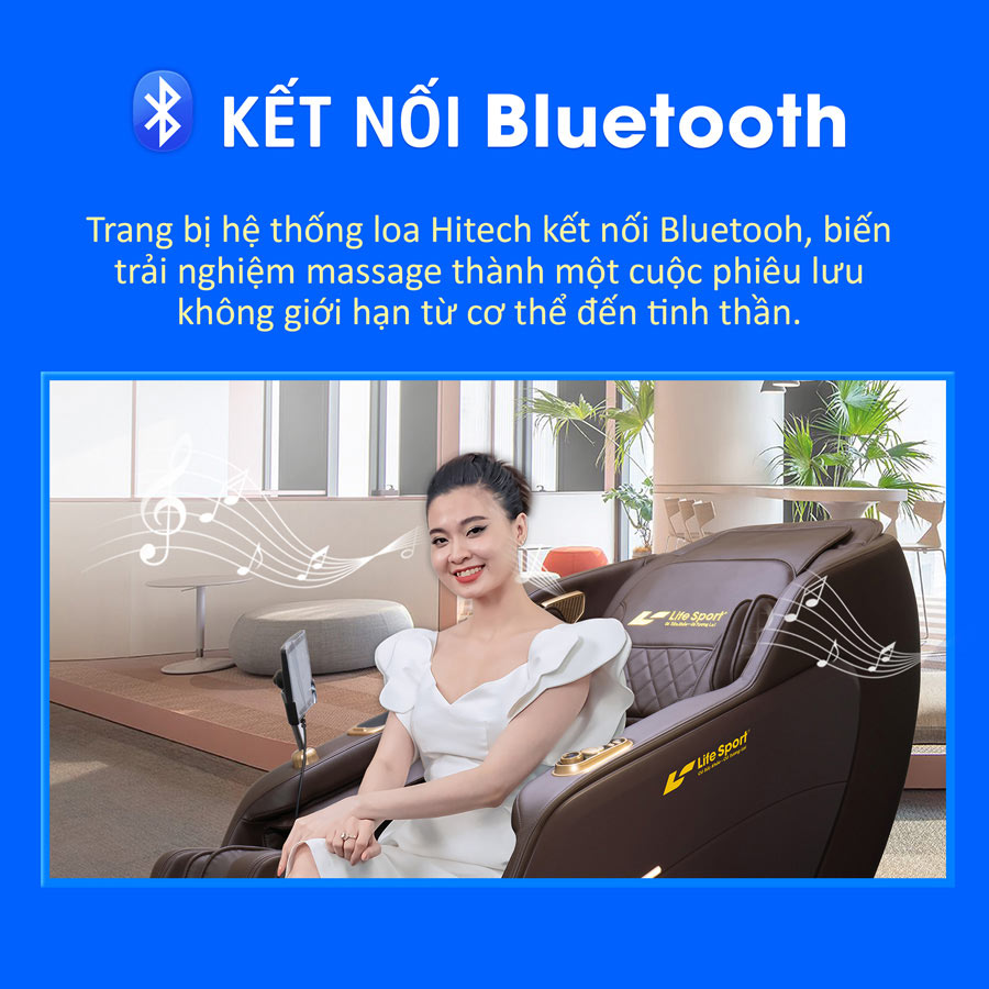 ghe-massage-lifesport-ls-369-11 Ghế Massage Lifesport LS-369 có khả năng kết nối bluetooth