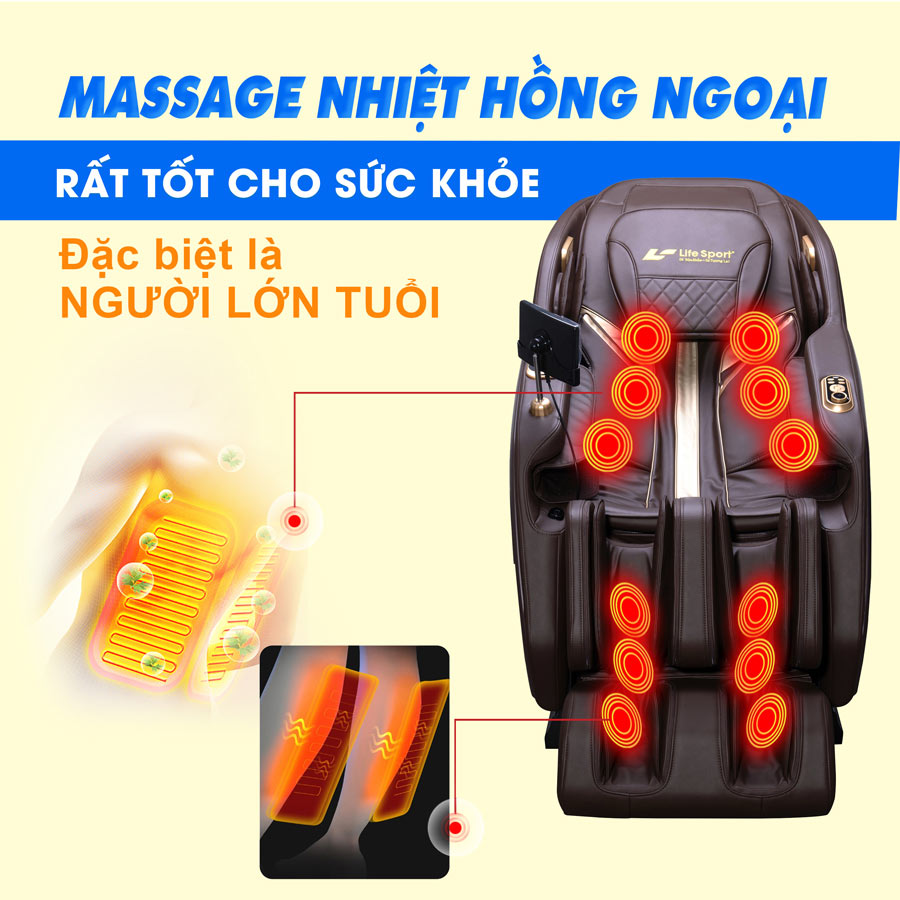 ghe-massage-lifesport-ls-369-6 Ghế massage Lifesport LS-369 có chế độ mát xa nhiệt hồng ngoại