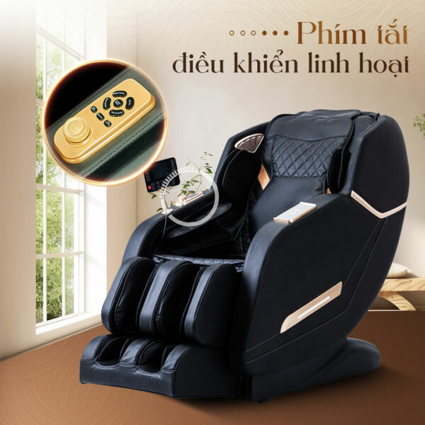 Ghế massage Lifesport LS-678 tích hợp phím tắt