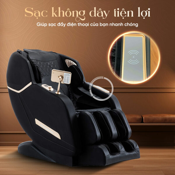 Ghế massage Lifesport LS-678 tích hợp sạc không dây