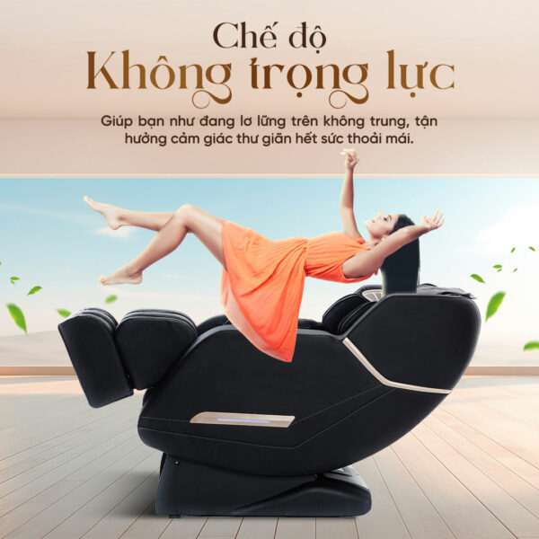 Ghế massage Lifesport LS-678 có chế độ không trọng lực