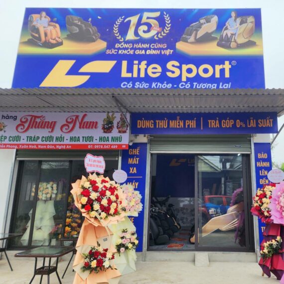 Cửa hàng ghế massage Lifesport tại Nghệ An