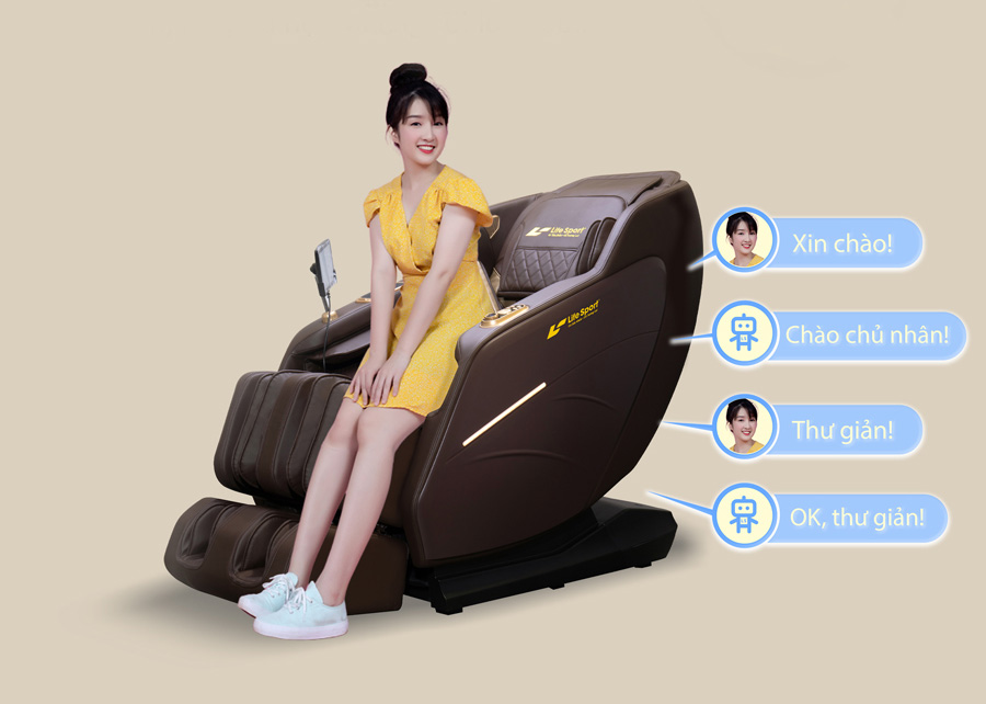 Ghế Massage Lifesport LS-369 điều khiển bằng giọng nói