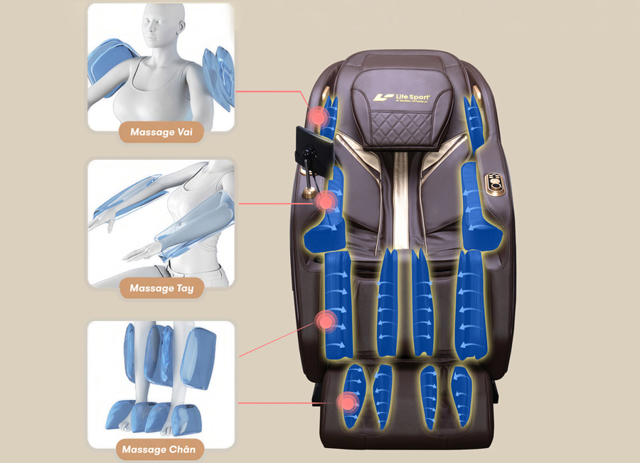 Ghế Massage Lifesport LS-369