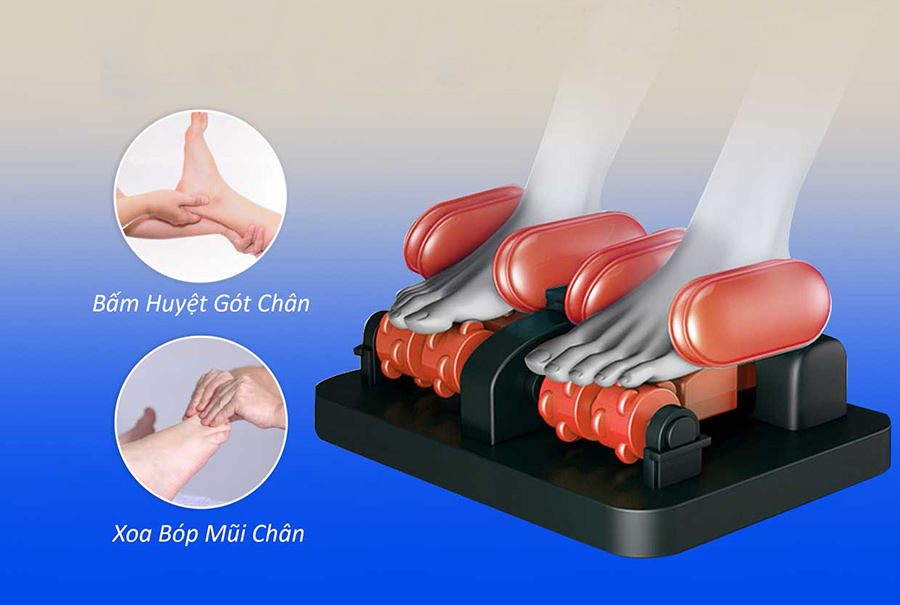 Ghế massage Lifesport LS-369 tích hợp chế độ massage hiện đại