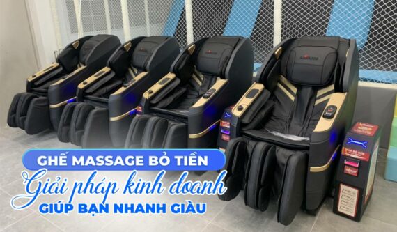 Có nên đầu tư vào ghế massage bỏ tiền không?